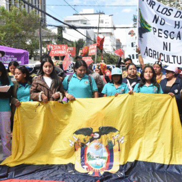 9 niñas desafían al Estado y salvan la Amazonía ecuatoriana