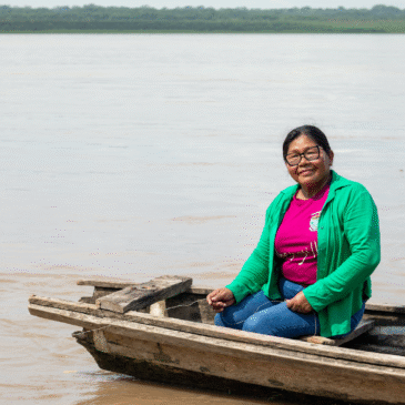 Mari Luz Canaquiri, la guardiana del río Marañón en Perú