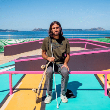 Marcelo Lusardi: el skater ciego que desafía todos los límites