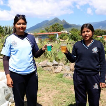 Dos estudiantes mexicanas crearon un innovador filtro de agua