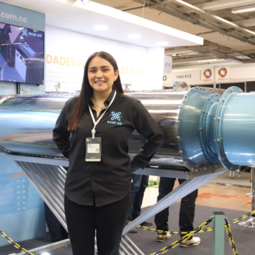Mariana Pérez y la planta que limpia el aire en Colombia